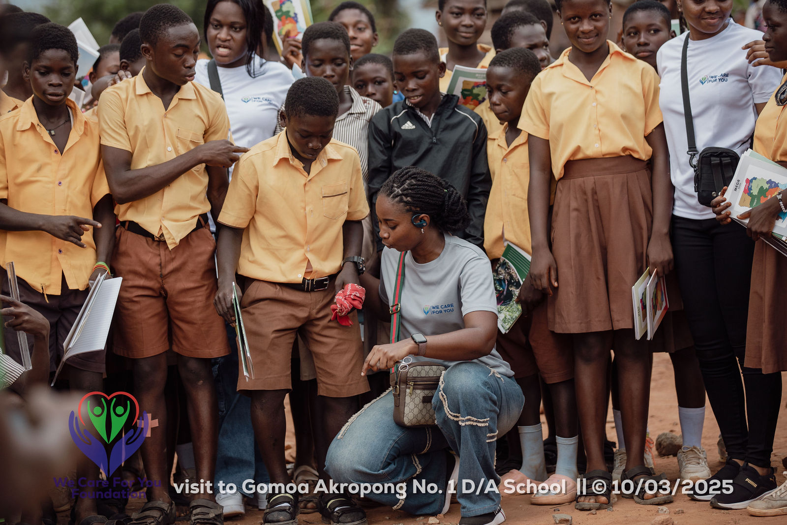 Gomoa Akropong visit photo